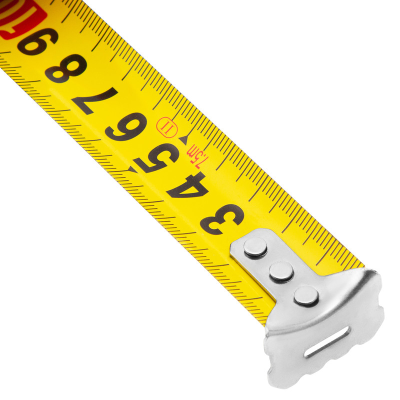 Рулетка Elastica, 7.5 м х 24 мм, обрезиненный корпус