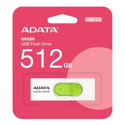 Флэш-накопитель 512GB AUV320-512G-RWHGN WH\GR ADATA