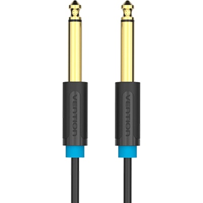 Кабель Vention аудио Jack 6,35 mm M/6.35 M - 5 м Кабель Vention jack 6.35 mm(m)/jack 6.35 mm(m) - 5 м (BAABJ)