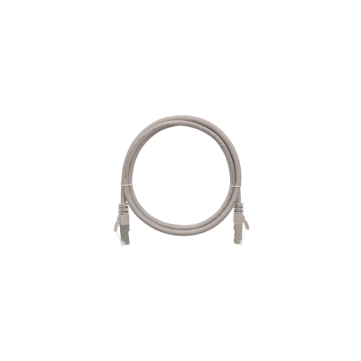 Коммутационный шнур NIKOMAX F/UTP 4 пары, Кат.5е, 26AWG, LSZH нг(А)-HFLTx, серый, 1,5м