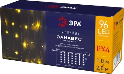 Гирлянда Эра ENOZ-2B штора 96лам. дл.1м в.2м (Б0041908)
