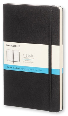 Блокнот Moleskine CLASSIC MM713 Pocket 90x140мм 192стр. пунктир твердая обложка черный