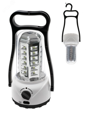 Фонарь кемпинговый аккумуляторный, 36 SMD LED, аккум. 4V 2Ah, 280Лм, 4-10 часов