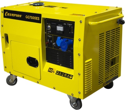 Генератор Champion GG7500ES 6кВт