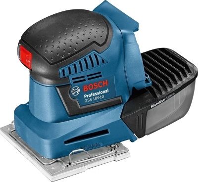 Вибро шлифовальная машина Bosch GSS 18V-10