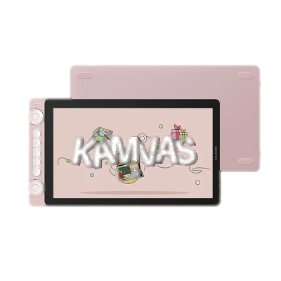 Интерактивный дисплей Сенсорный монитор Huion KAMVAS 13 Gen 3 Pink