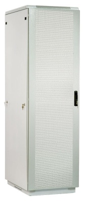 Шкаф коммутационный ЦМО ШТК-М-42.6.8-4ААА 42U 600x820мм пер.дв.перфор. задн.дв.стал.лист 2 бок.пан. направл.под закл.гайки 550кг серый