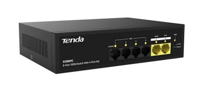 Коммутатор 6PORT 100M S106PC TENDA