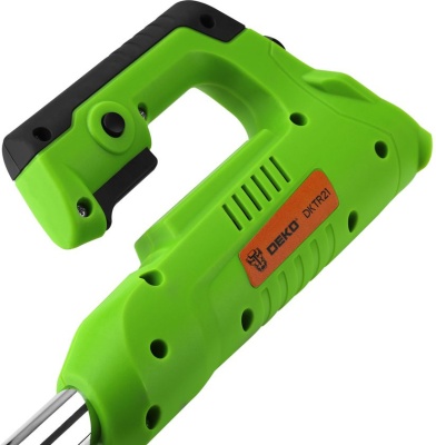 Триммер электрический Deko DKTR21 аккум. 350Вт реж.эл.:нож