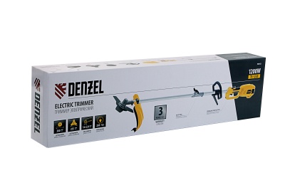 Триммер электрический TE-1220, 1200 Вт, 380 мм, катушка, диск, разборная штанга