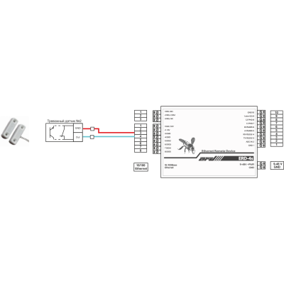 Извещатель охранный точечный магнитоконтактный ИО-102-16/2