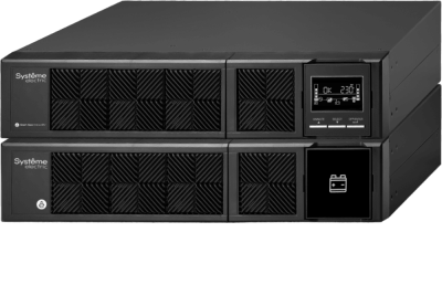 Источник бесперебойного питания Systeme Electriс Smart-Save Online SRV, 2000VA/1800W, On-Line, Extended-run, Rack 2U(Tower convertible), LCD, Out: 6xC13, SNMP Intelligent Slot, USB, RS-232 (SRVSE2KRTXLI)