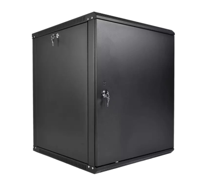 ЦМО Шкаф телекоммуникационный настенный разборный ЭКОНОМ 15U (600 ? 650) дверь металл, цвет ченрый (ШРН-Э-15.650.1-9005)