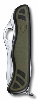Нож перочинный Victorinox Military (0.8461.MWCH) 111мм 10функций зеленый/черный карт.коробка