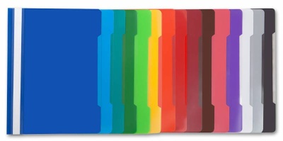 Папка-скоросшиватель Бюрократ -PS20VIO A4 прозрач.верх.лист пластик фиолетовый 0.12/0.16