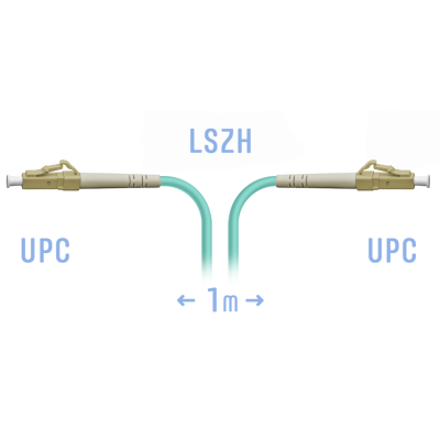 Патчкорд оптический LC/UPC MM 1m