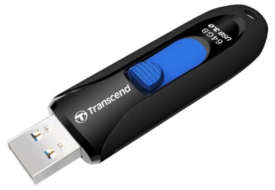 Флеш Диск Transcend 64Gb Jetflash 790 TS64GJF790K USB3.0 черный