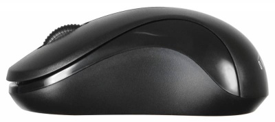 Мышь Оклик 605SW черный оптическая (1200dpi) беспроводная USB (3but)