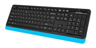 Клавиатура + мышь A4Tech Fstyler FG1010 клав:черный/синий мышь:черный/синий USB беспроводная Multimedia