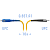 Патчкорд оптический FC/UPC-SC/UPC SM G.657.A1 10 метров