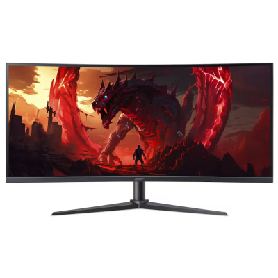 Монитор Acer XZ340CURW0bmiiphx 34'' 1500R, 21:9, VA, UWQHD, 1/5ms, 250cd, 240Hz, HDMI, DP, SPK, HAS