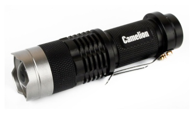 Фонарь ручной Camelion LED5135 черный 3Вт лам.:светодиод. AAx1 (12915)