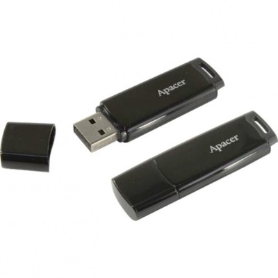 32GB Apacer AH336 USB Flash AP32GAH336B-1 USB 2.0, Black, (915580) RTL