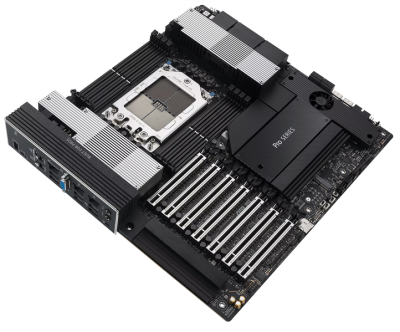 Материнская плата ASUS PRO WS WRX90E-SAGE SE, AMD WRX90, 8*DDR5, 4*SATA, 4*M.2, 2 x SlimSAS, 6*USB 3.2, 1*USB 2.0, 2*Type-C,7*PCIx16, VGA, CEB; 90MB1FW0-M0EAY0