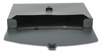 Портфель Бюрократ -BPP01BLCK 1 отдел. A4 пластик 0.7мм черный