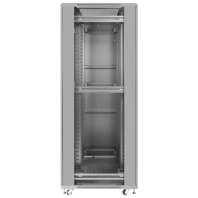 Шкаф телекоммуникационный напольный 47U 800x1000мм, серия TFC (SNR-TFC-478010-CPDP-B)