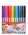 Фломастеры Deli EC10003 ColoRun Вентилируемый 12цв. пакет с европодвесом