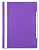 Папка-скоросшиватель Бюрократ -PS20VIO A4 прозрач.верх.лист пластик фиолетовый 0.12/0.16