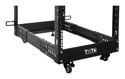 Стойка двухрамная Lanmaster TWT-RACK2-42U-LT-ADJ 42U 600ммX1020мм 360кг черный