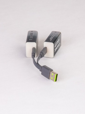 Аккумулятор крона Li-ion 9V 500мАч 2 шт в боксе