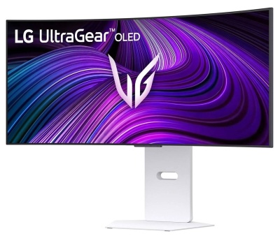 МОНИТОР 39" LG 39GX90SA-W  (OLED, изогнутый, 3440x1440, 240Hz, 0.03 ms, 178°/178°, 275 cd/m, 1.5M:1, +2хHDMI 2.0)