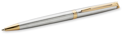Ручка шариков. Waterman Hemisphere (CWS0920370) Steel GT M син. черн. подар.кор.