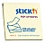 Блок самоклеящийся бумажный Stick`n 21395 76x76мм 100лист. 70г/м2 пастель желтый Z сложение