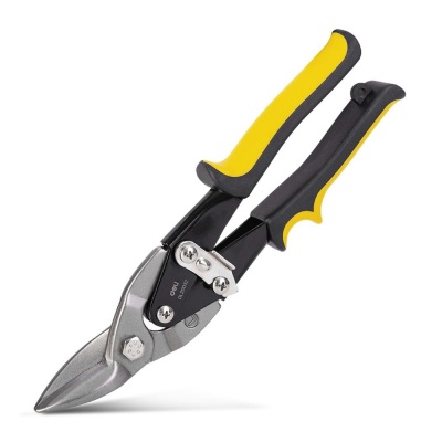 Режущий инструмент (пилы, ножовки, ножи, ножницы) Deli Ножницы по металлу (правый рез) Deli DL20032 250мм, режущая кромка CrV, двухкомпонентная ручка