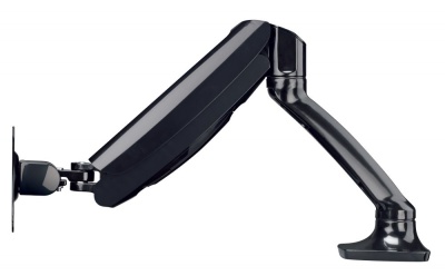 Кронштейн для мониторов ЖК Hama Fullmotion черный-26" макс.5кг крепление к столешнице поворот и наклон