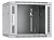 Cabeus SH-05F-9U60/45 Шкаф телекоммуникационный настенный 19" 9U 600x450x501mm (ШхГхВ) дверь стекло, цвет серый (RAL 7035) (SH-05F-9U60/45)