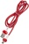Кабель Redline Candy УТ000021989 Lightning (m) USB A(m) 1м красный Кабель Redline Candy УТ000021989 Lightning (m) USB A(m) 1м красный