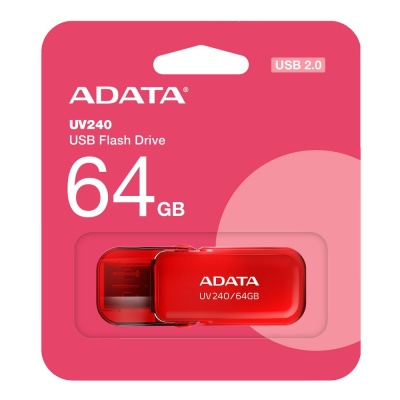Флэш-накопитель 64GB AUV240-64G-RRD RED ADATA