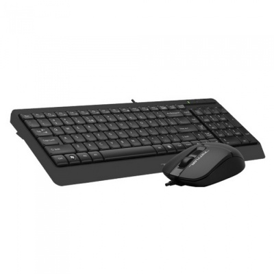 Клавиатура + мышь A4Tech Fstyler F1512 , черный, USB