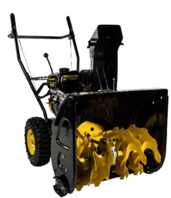 CHAMPION Снегоуборщик ST656 { 6,5лс 56см 5F/2R колеса 3,6л 72кг руч.стартер }