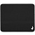 Коврик для мыши Gembird MP-BLACK-S, черный, 220х180х2мм, ткань+резина, пакет