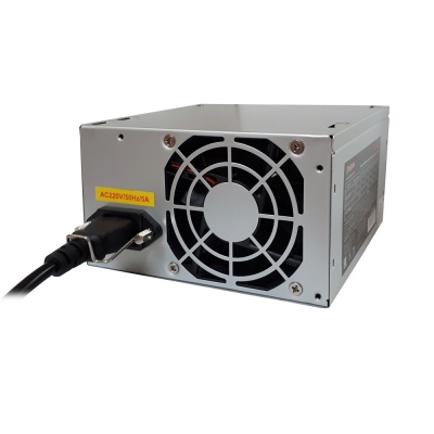 Exegate EX253683RUS-S Блок питания AA450, ATX, SC, 8cm fan, 24p+4p, 2*SATA, 1*IDE + кабель 220V с защитой от выдергивания