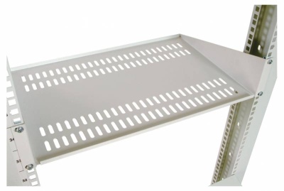 Полка стационарная ЦМО МС-30 2U нагр.:15кг. 19" 300мм серый (упак.:1шт)