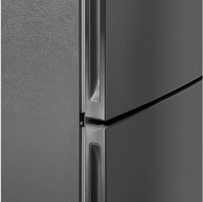 Холодильник Maunfeld MFF200NFSE нержавеющая сталь (двухкамерный)