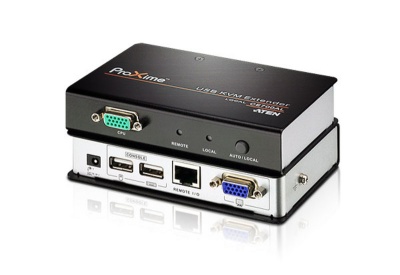 Удлинитель ATEN USB VGA Cat 5 KVM Extender (1280 x 1024@150m) (CE700A-AT-G)