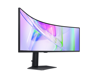 МОНИТОР 49" Samsung S49C950UAI Black (VA, изогнутый, 5120x1440, 120Hz, 5 ms, 178°/178°, 350 cd/m, 3000:1, +2xНDMI, +DP)